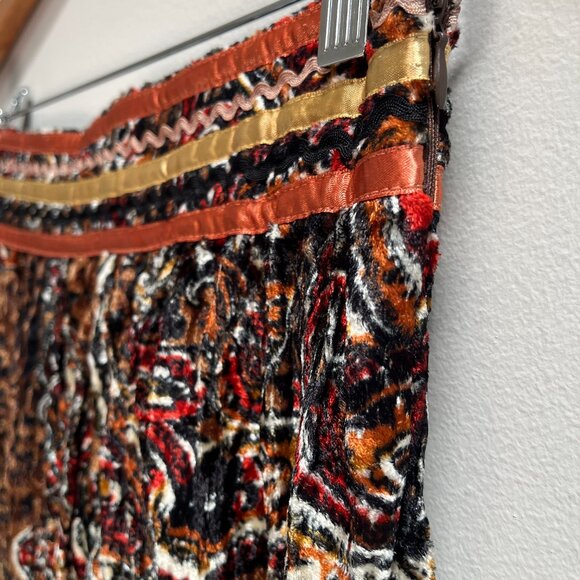 Bohemian Maxi Skirt in Multicolor - Picture 4 of 5